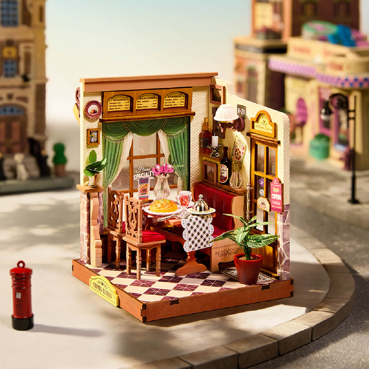 Rolife DIY Miniature House - Champs-Élysées Bistro DS053